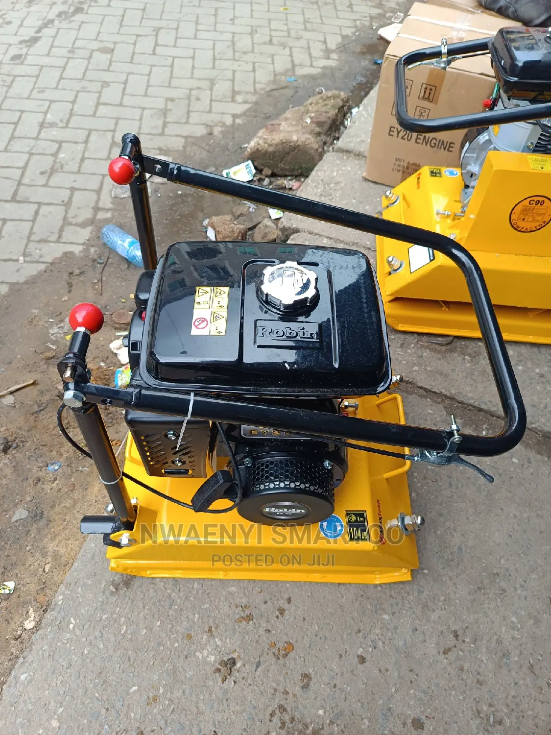 Black Tank Original Compactor Machine