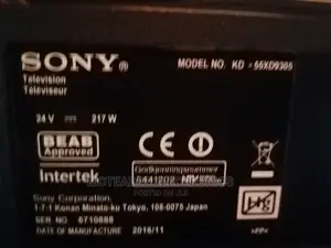 Uk Used Sony 55" Uhd Android Smart Led Tv With Remote
