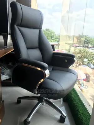 Quality Executive Adjustable Swivel Leather Office Chair.