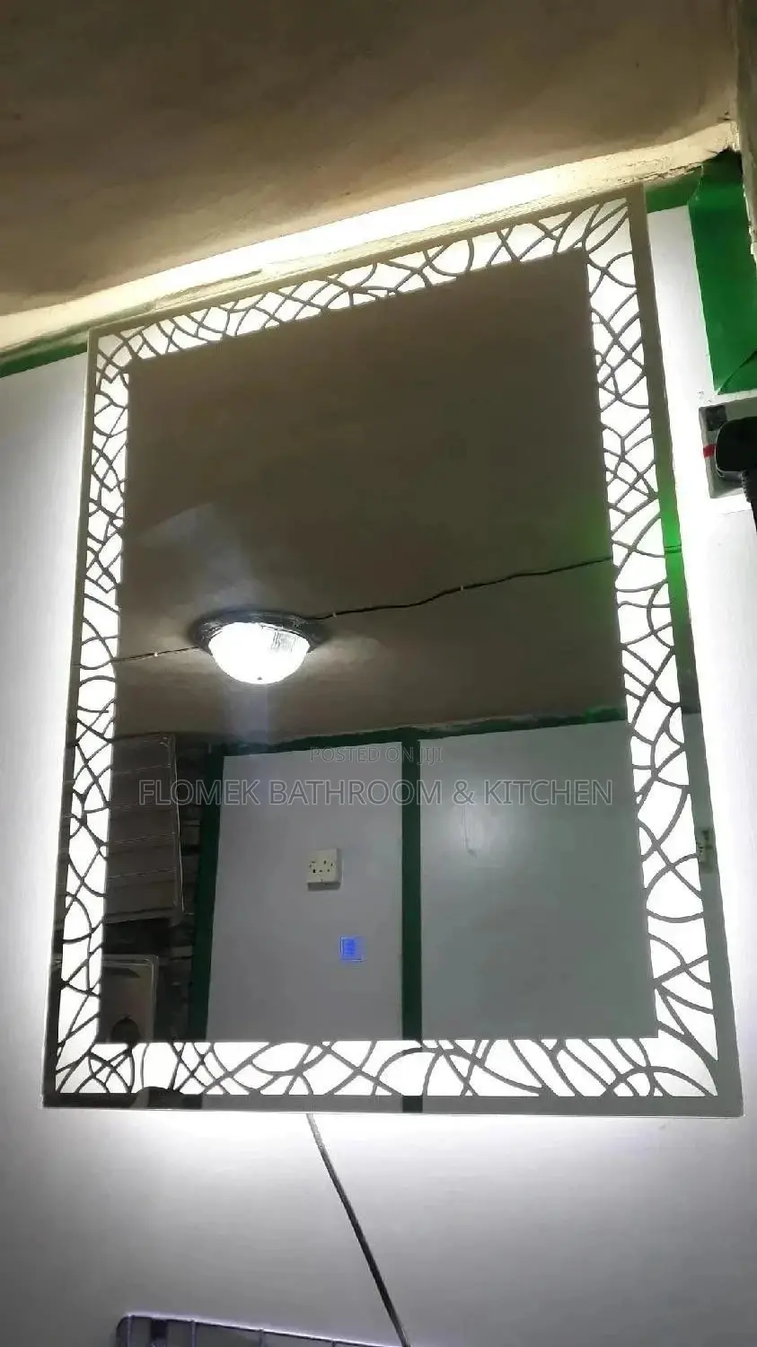 LED Mirror With Design