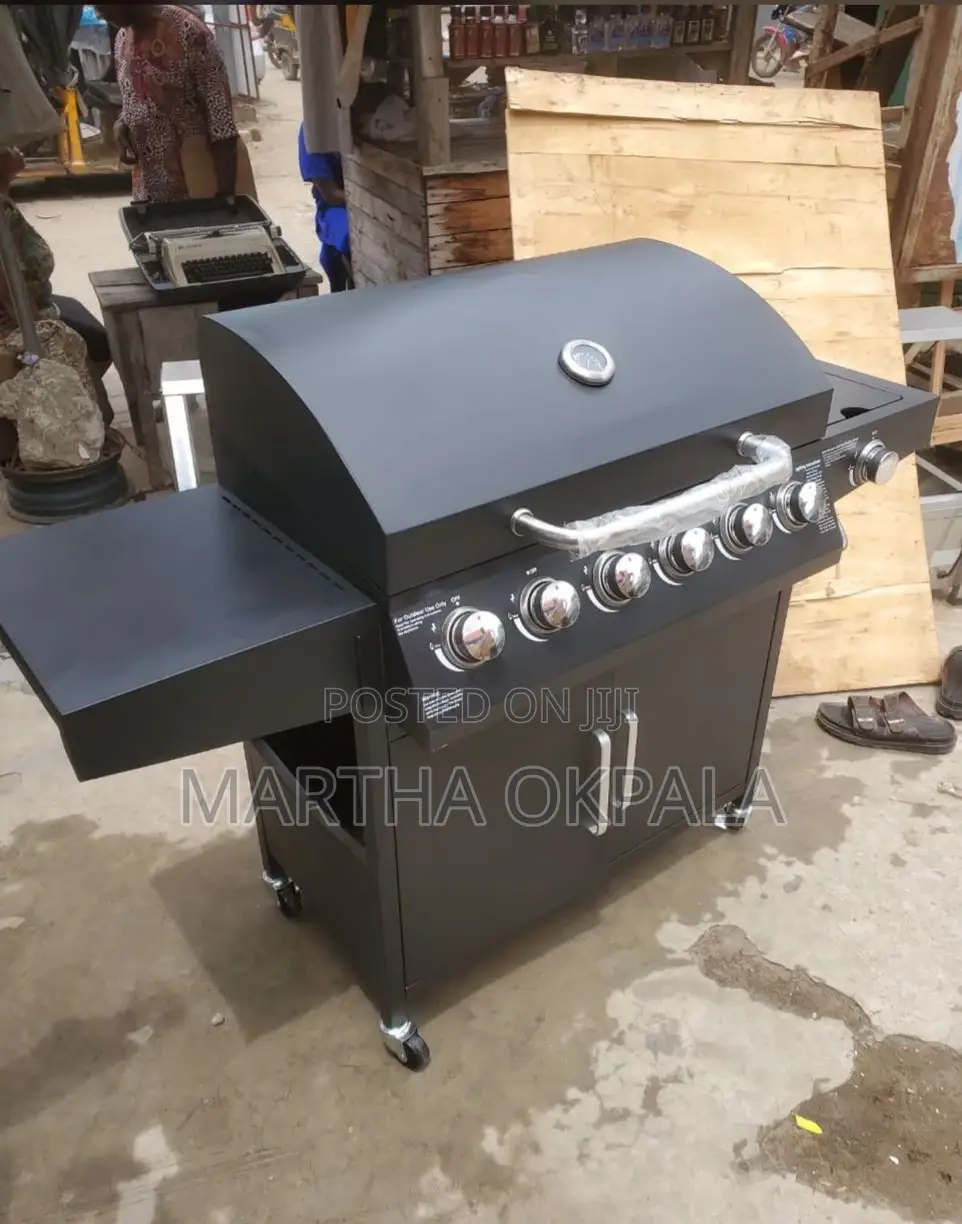 6 Burner Barbecue Machine