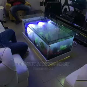 Aquarium Center Table (White)