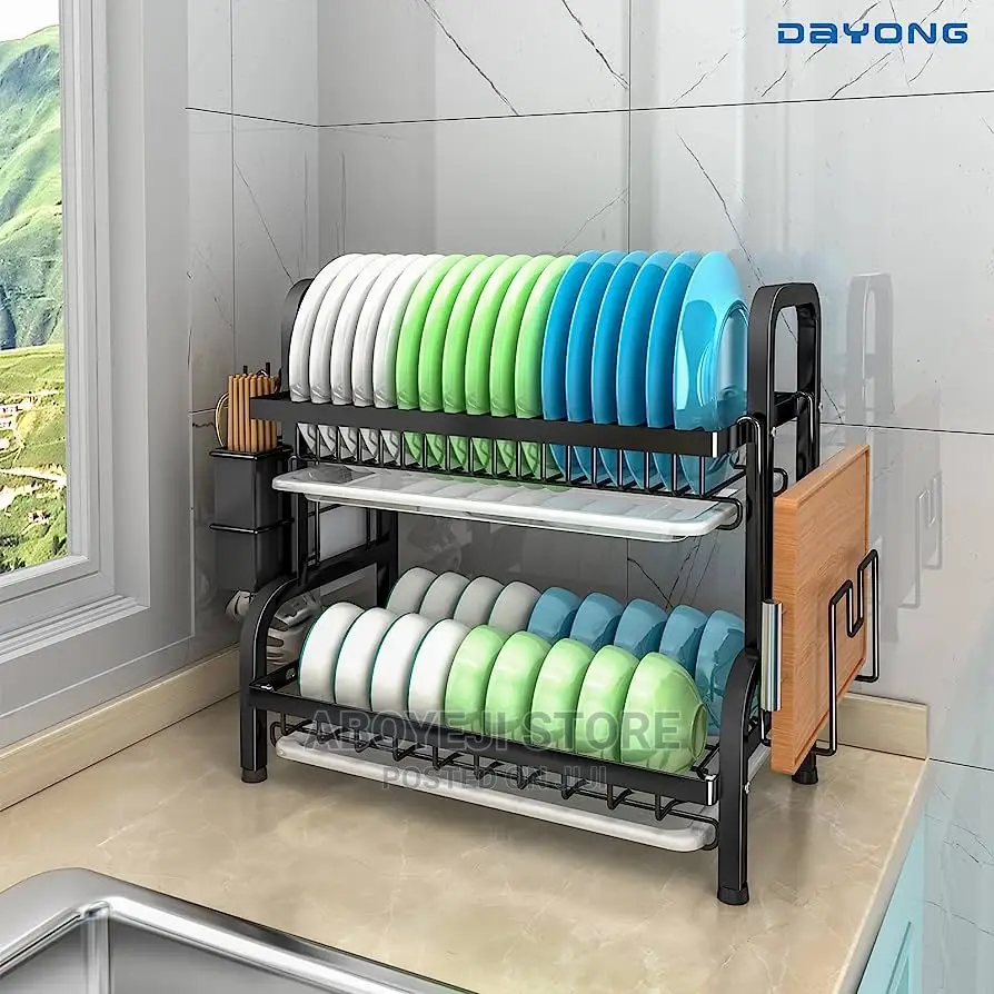 3 and 2 Tier Dish Drying Rack