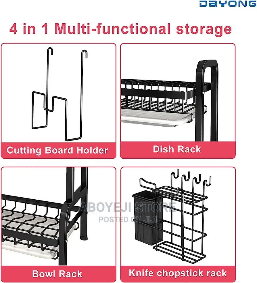 3 and 2 Tier Dish Drying Rack