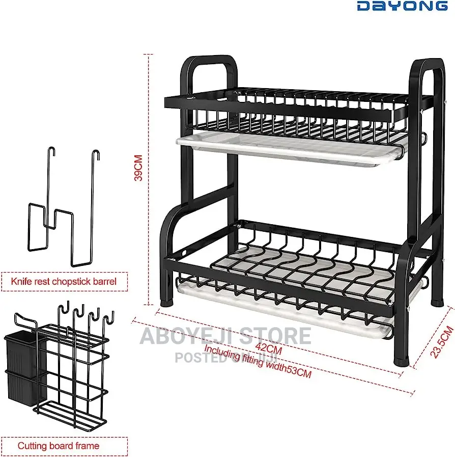 3 and 2 Tier Dish Drying Rack