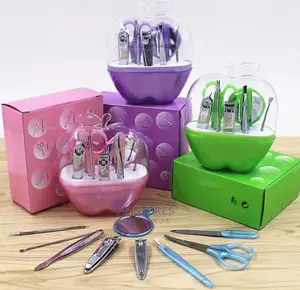 Apple Shaped Manicure and Pedicure Set Kit