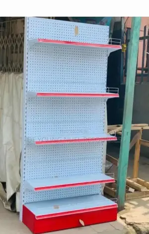 Single Side Supermarket Shelf