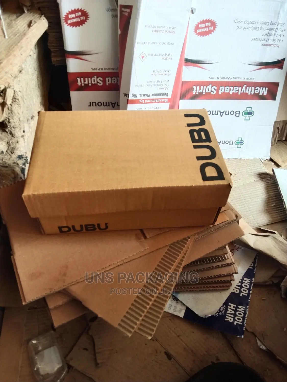 Carton Shoe Boxes.