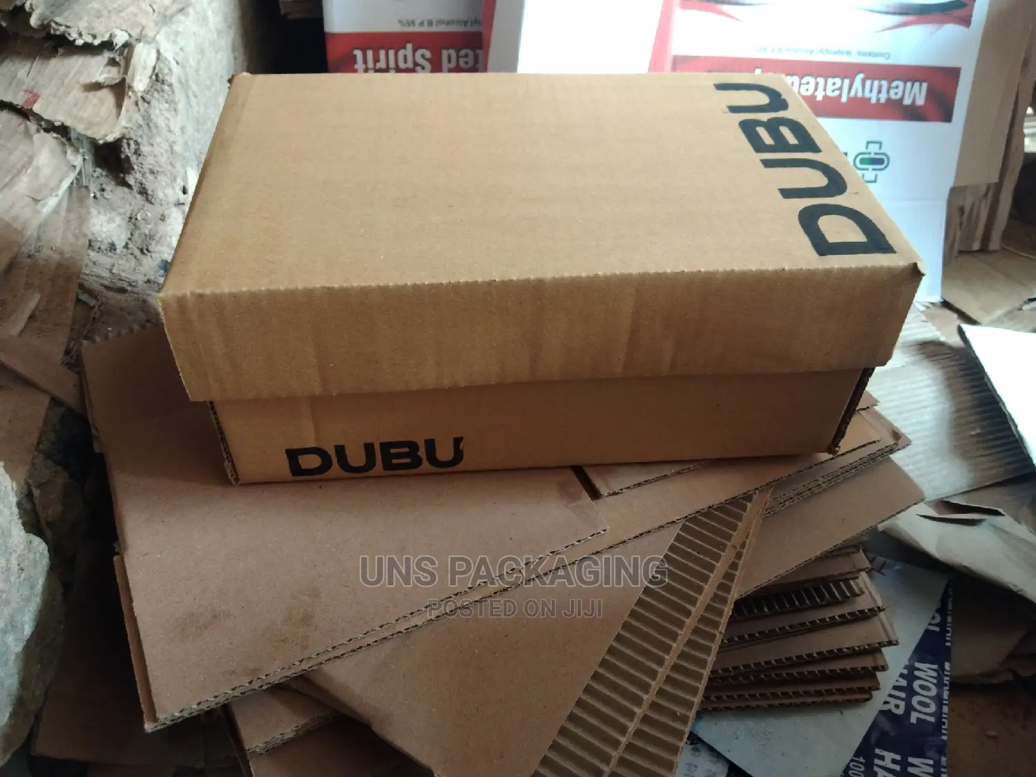 Carton Shoe Boxes.