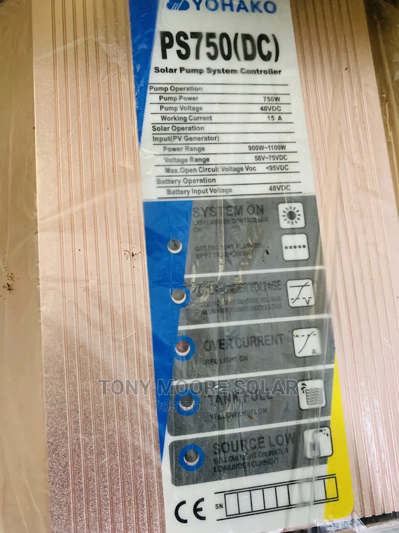1hp 48v Yohako Pumping Machine