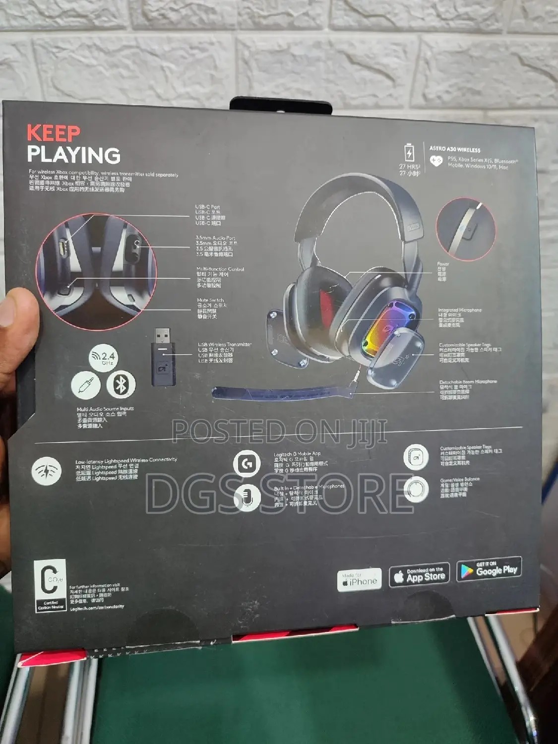 Logitech A30 Wireless Headphone