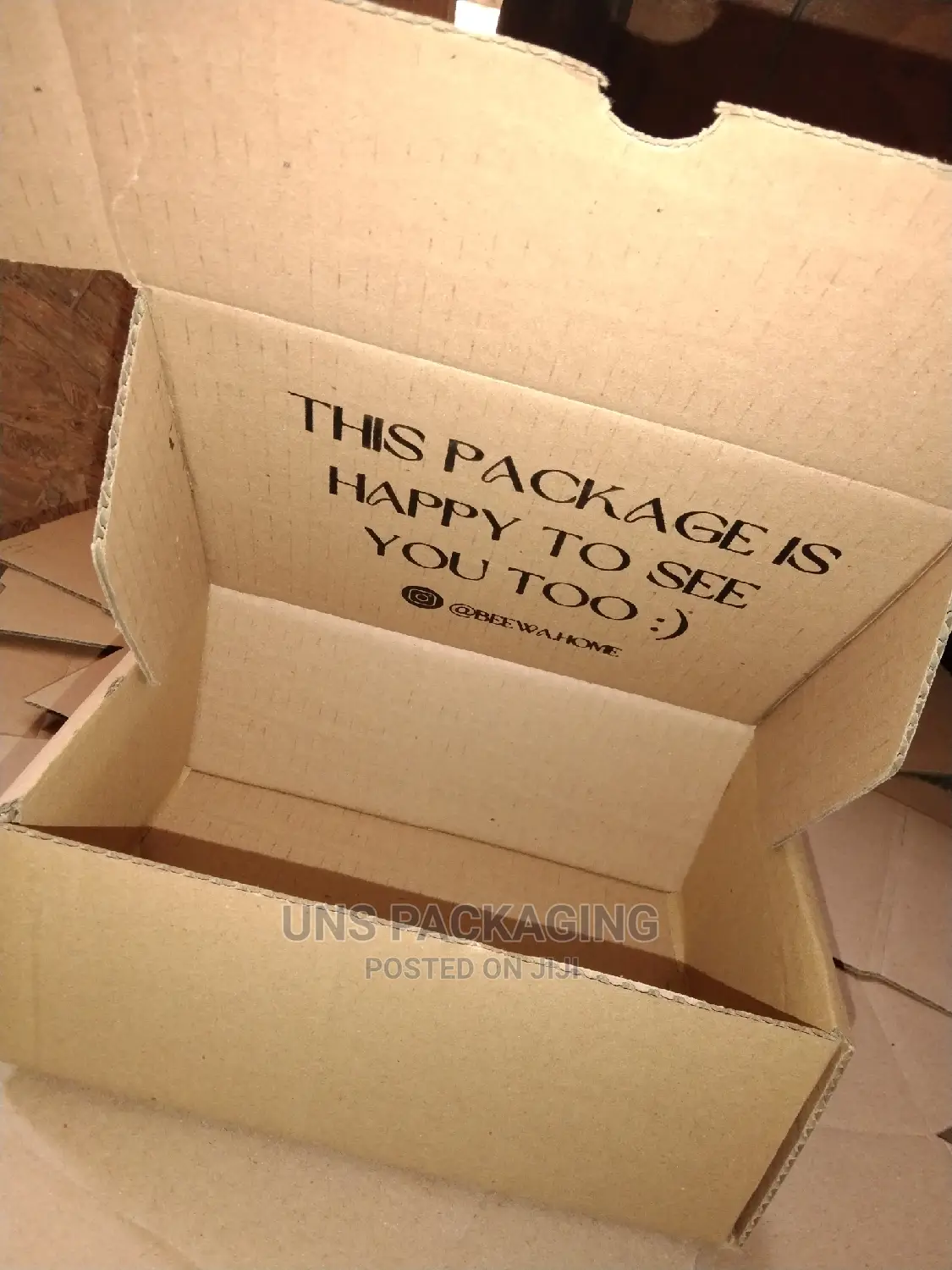 Small Chops Carton Boxes.