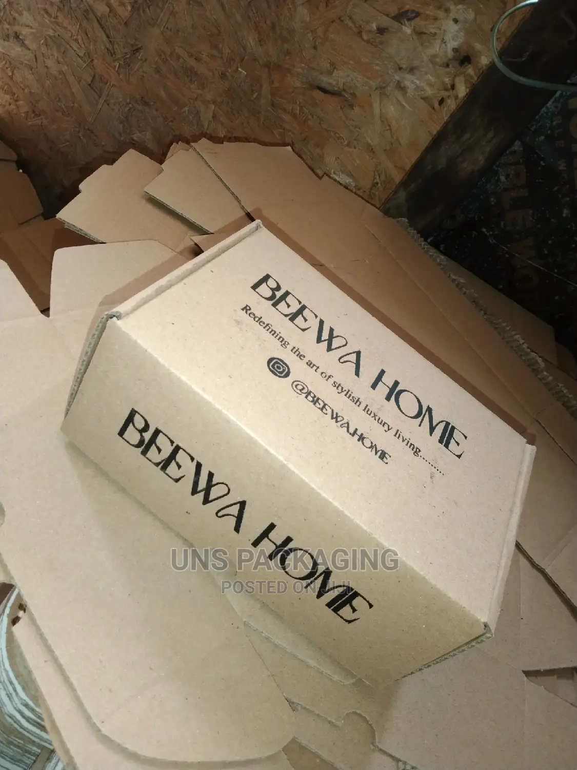 Small Chops Carton Boxes.