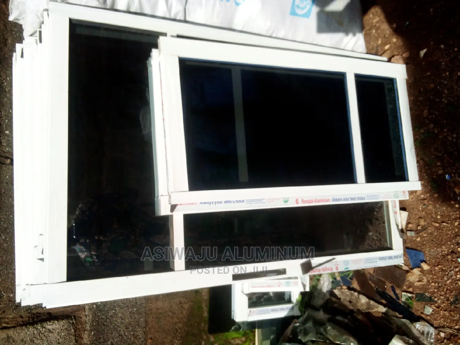 Aluminum Sliding Windows With Net