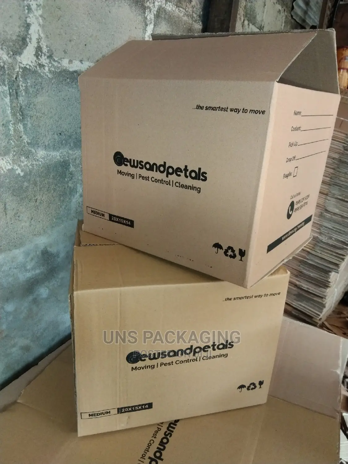 Giant Cartons Boxes For Your Relocation, Courier & Shipping.