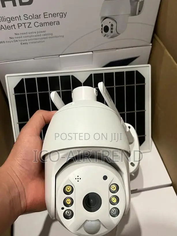 4G 2MP UBOX App Solar HD Battery Powdered Waterproof Camera in Ikeja Security & Surveillance