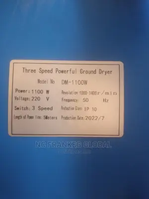 Three -Speed Grand Dryer