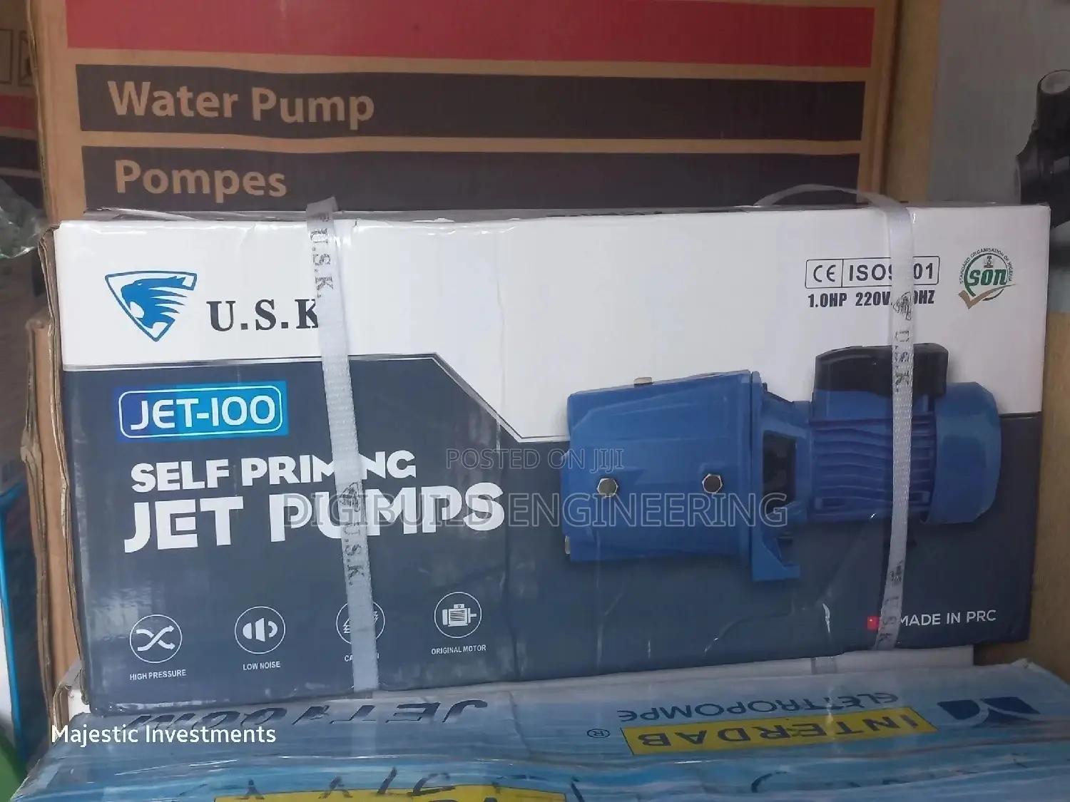1hp Usk Surface Water Pumping Machine