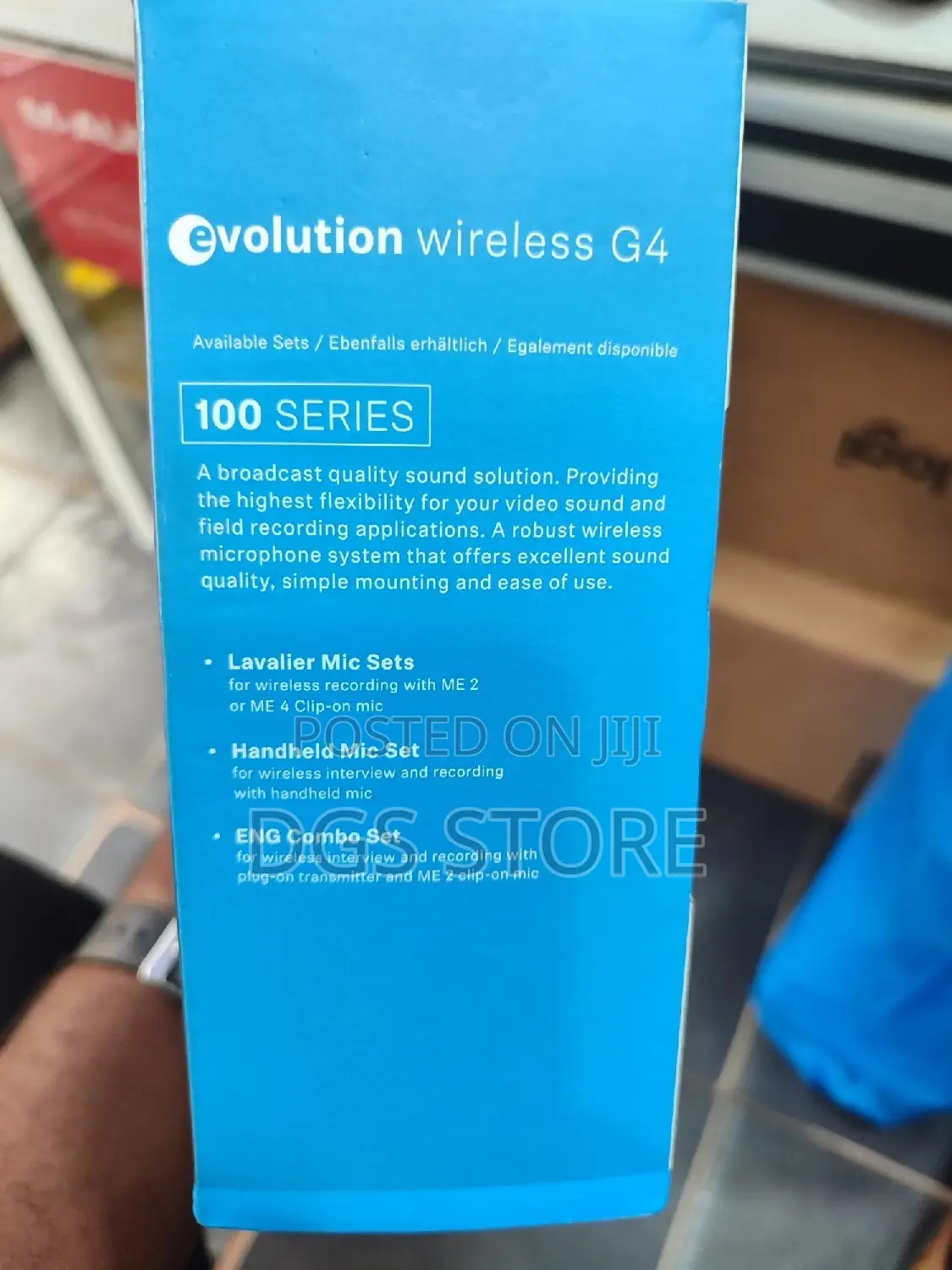 Sennheiser Evolution Wireless G4 Portable Lavalier Set