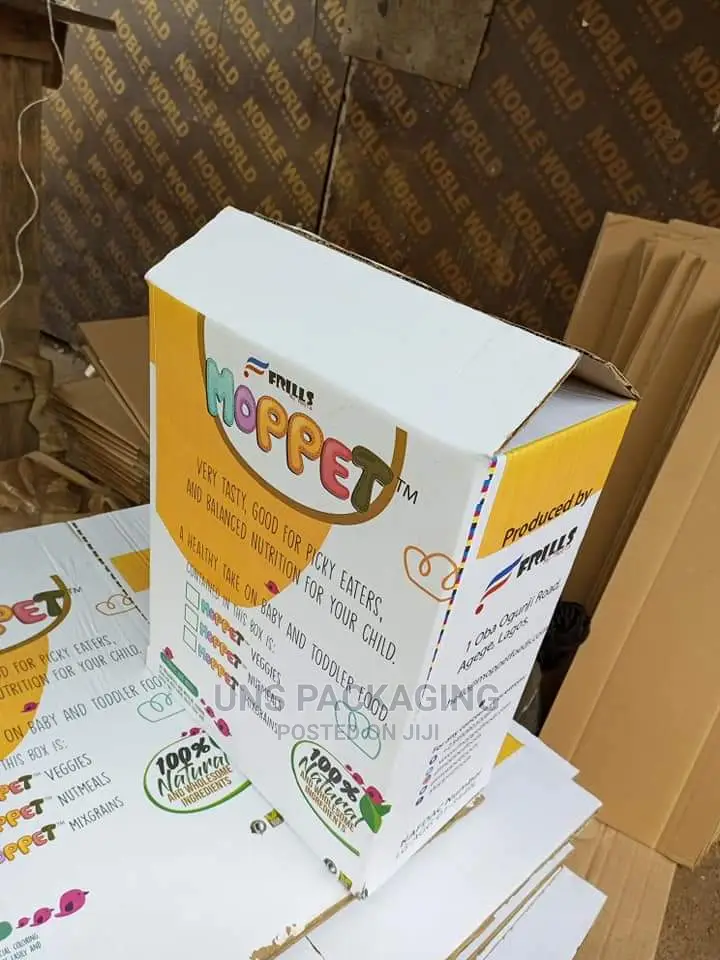 Fully Branded Products Boxes.