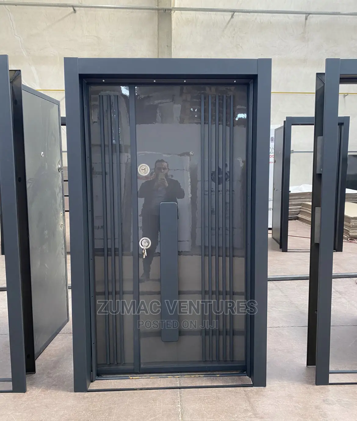 Gray Ultralam Turkish Security Door