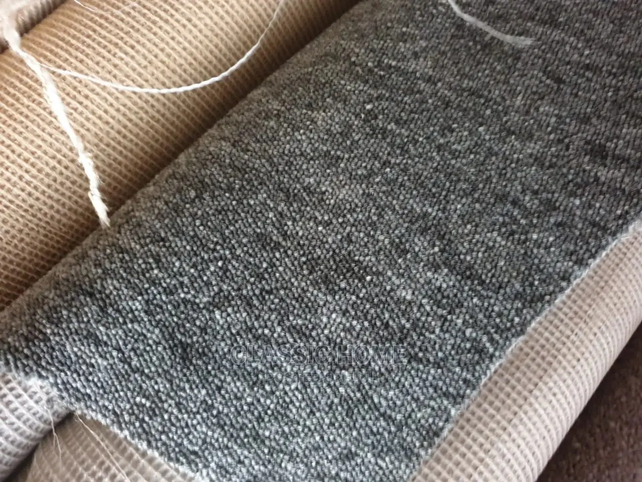 Gray Rupi Wall to Wall Rug
