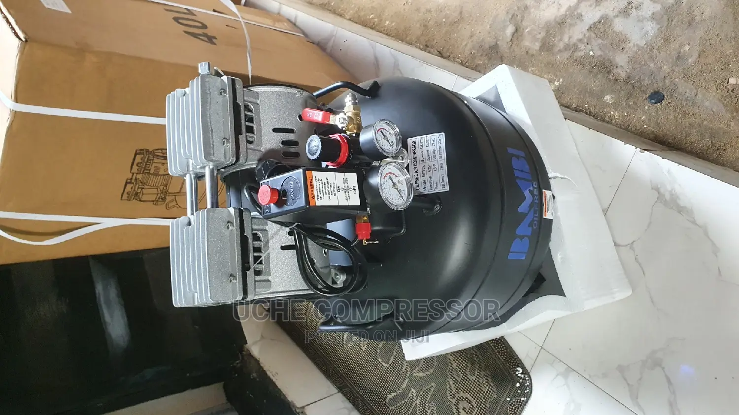 Oil Free Air Compressor 35L 1.5hp