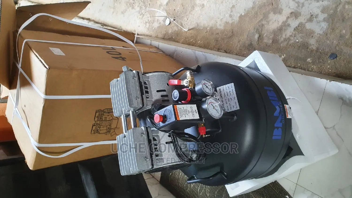 Oil Free Air Compressor 35L 1.5hp