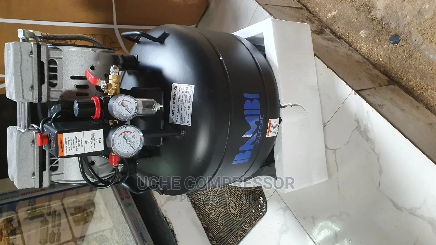 Oil Free Air Compressor 35L 1.5hp