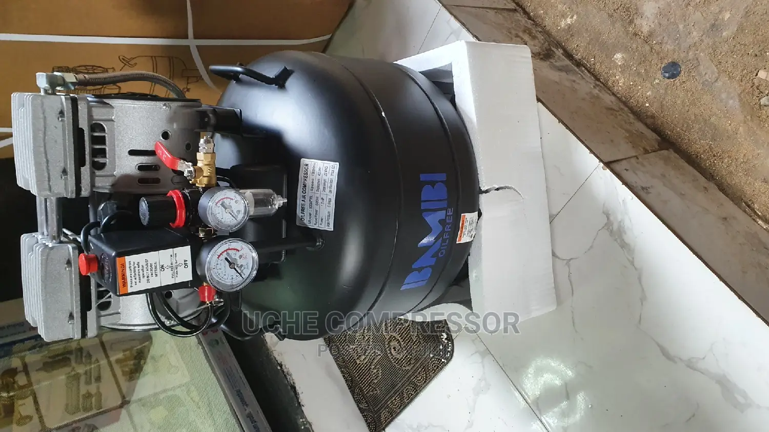 Oil Free Air Compressor 35L 1.5hp