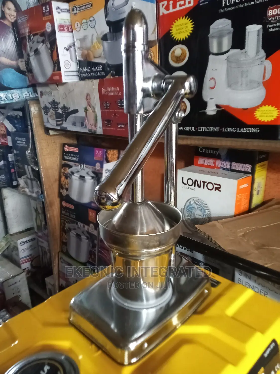 Stainless Metal Juicer