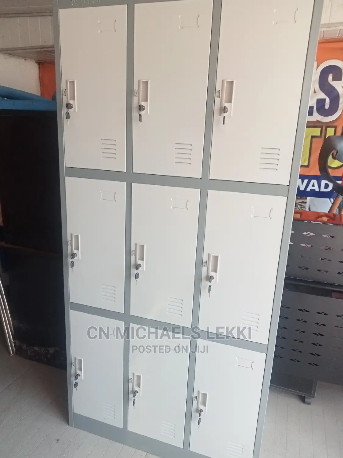 9 Locker Cabinet