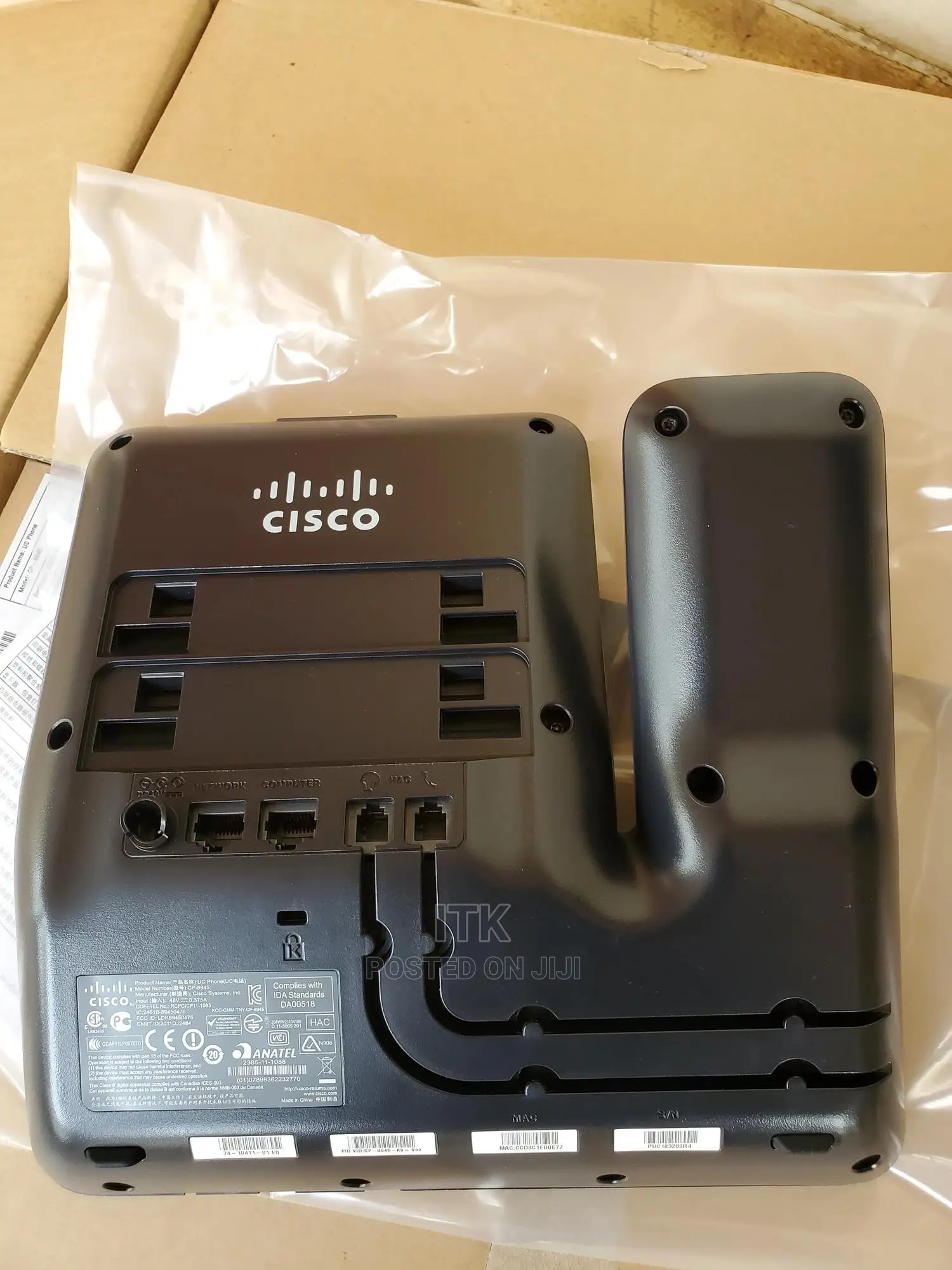 Cisco CP-8945 UC (Video) Phone