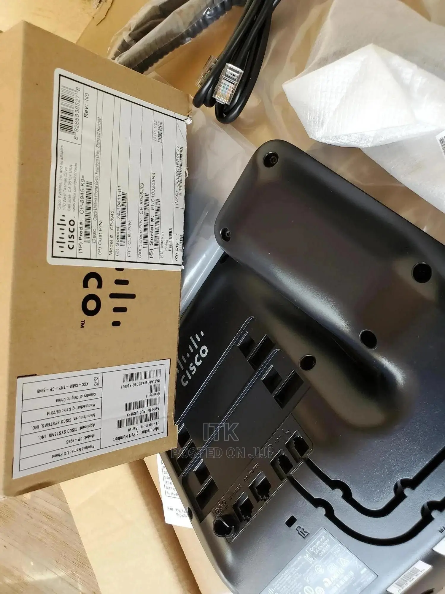 Cisco CP-8945 UC (Video) Phone