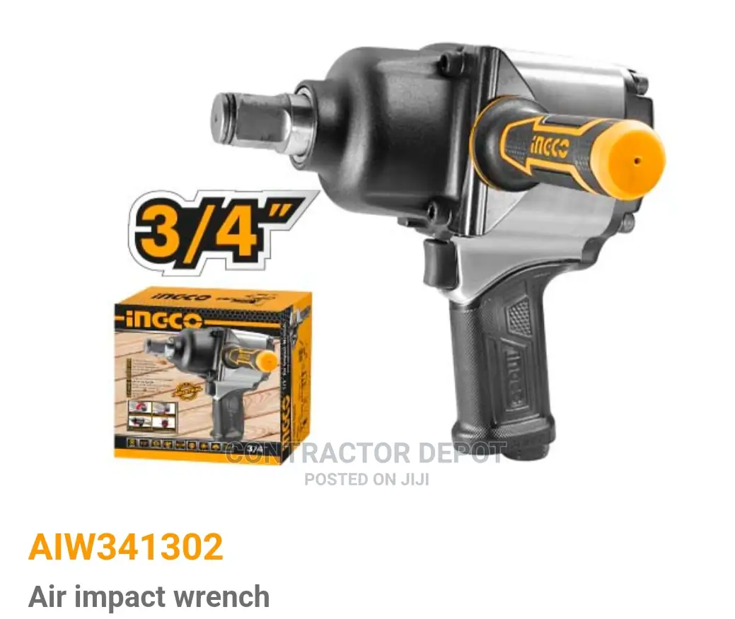 Ingco AIW341302 3/4" Pneumatic Air Impact Wrench 90PSI
