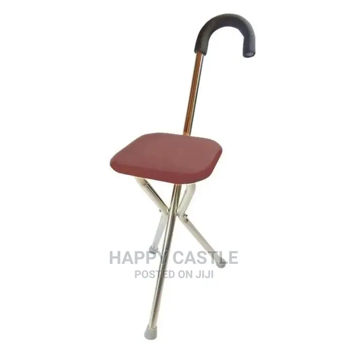 Folding Walking Stick With Seat