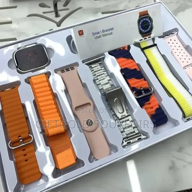 Ultra Smart Watch (7 in One ) Straps