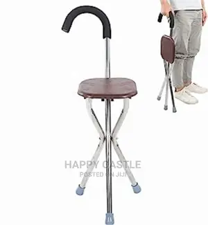 Folding Walking Stick With Seat