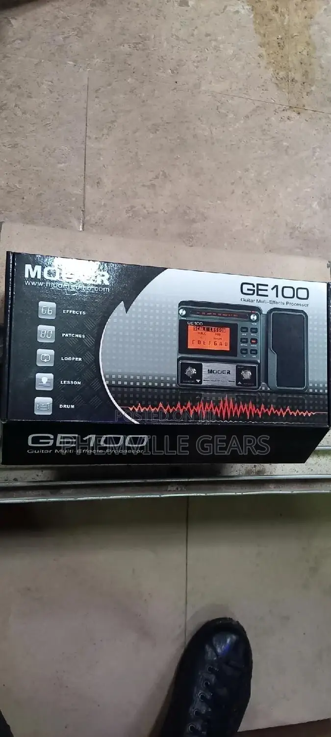 Ge 100 Multi Guitar Effect Processor