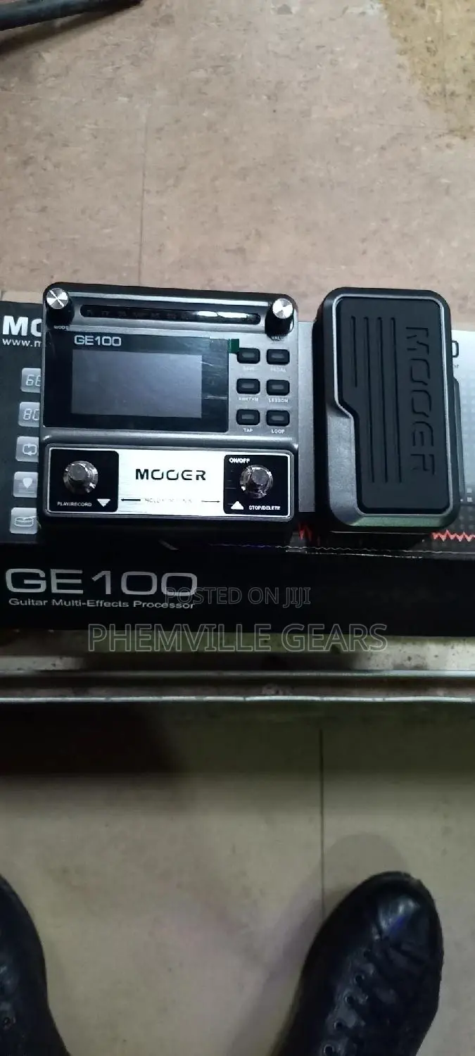 Ge 100 Multi Guitar Effect Processor