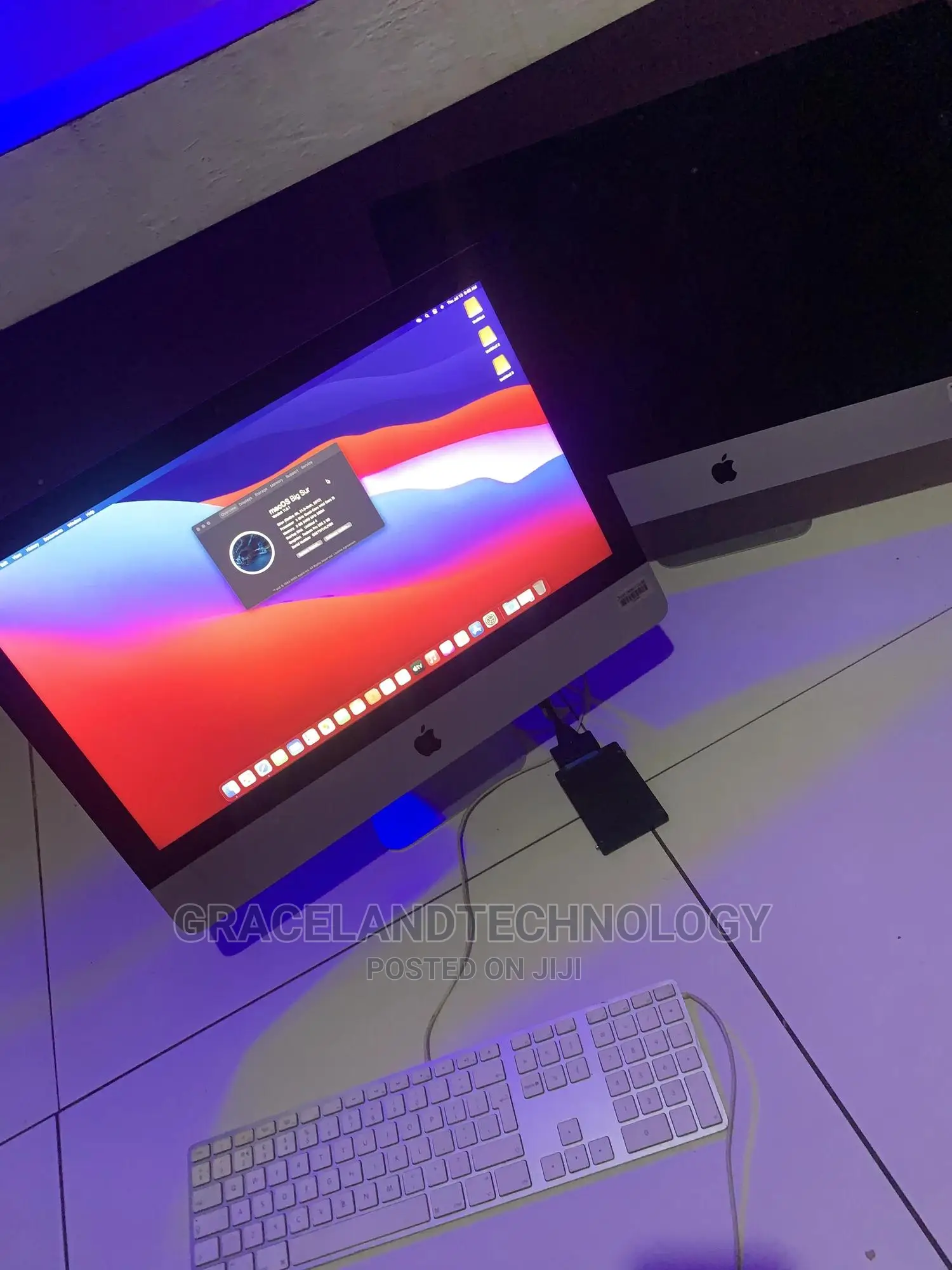 Desktop Computer Apple iMac 8GB Intel Core I5 SSD 256GB