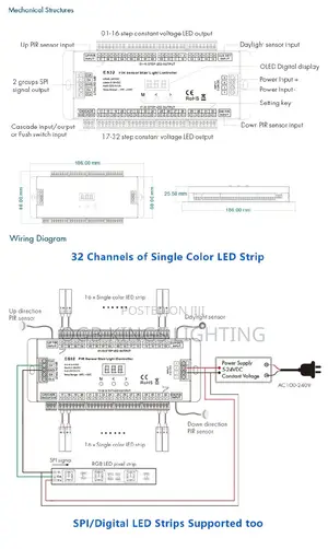 Stair Light Controller Kit Stairway Lighting