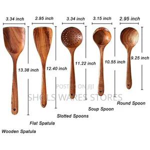 Quality Wooden Cooking Spoon Set
