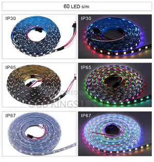 10METERS WS3812B RGB Led Strip Light