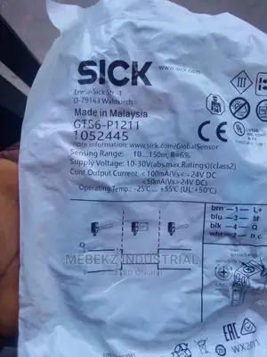 Sick Photoelectric Sensor Gtb6p1211