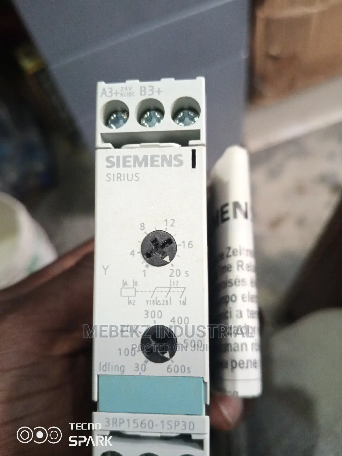 Siemens Solid State Timer Relay