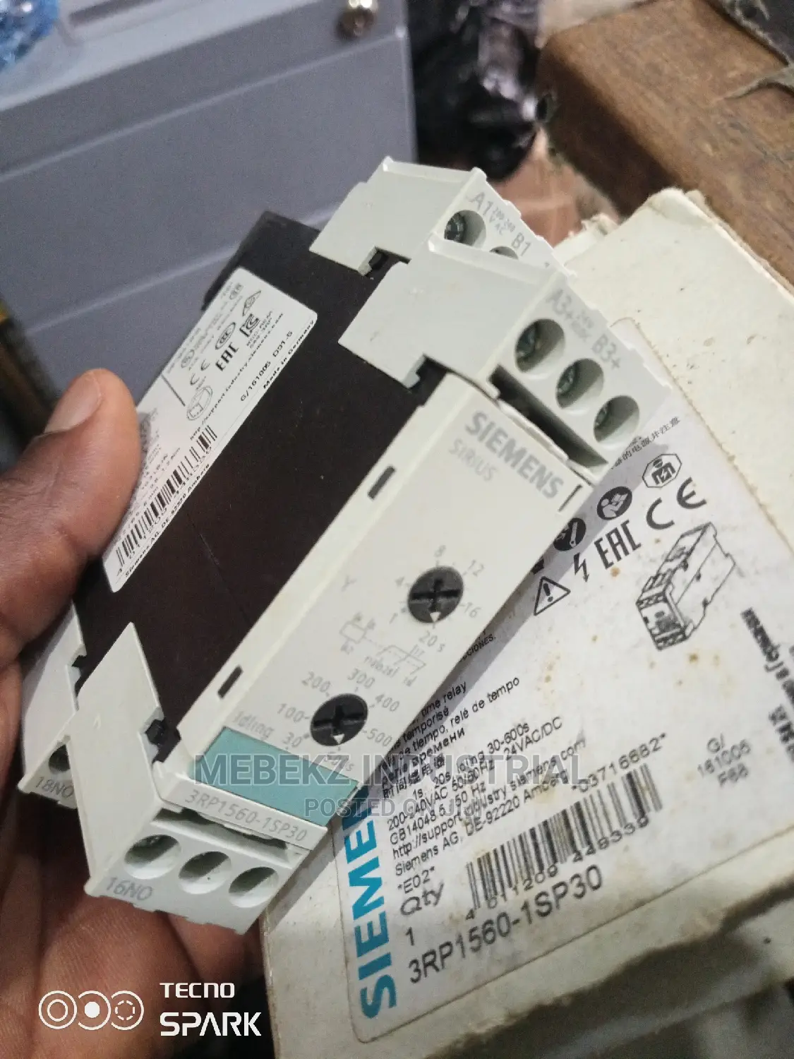 Siemens Solid State Timer Relay