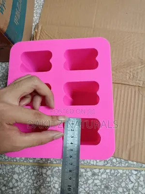 Silicone Soap Mold 6 Cavities