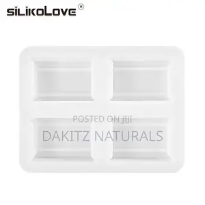 Soap Mold 4 Cavity Rectanglar Shape (250g Soap)