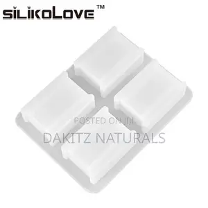 Soap Mold 4 Cavity Rectanglar Shape (250g Soap)